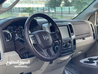  7 وانيت دودج RAM 1500 موديل 2016 شرط الفحص عداد 53 ألف فقط