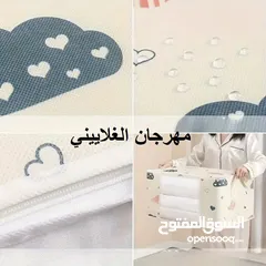  10 حقيبة تخزين جديدة للفراش القطني -