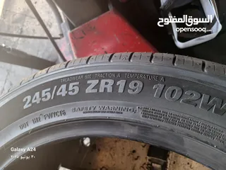  7 القياس 19 45 245 طقم جوز كوري زيرو وجوز كونتيننتال استعمال ايام فقط من اعلا المواصفات