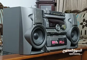  4 ستيريو سوني عدد 2 ستيريو جي في سي وستيريو شارب
