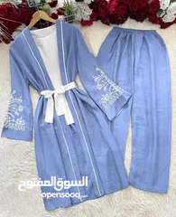  5 طقم ستاتي قطعتين فري سايز