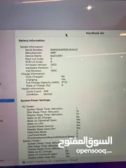  5 MacBook Air 13”  i5  RAM 8GB  SSD 128GB