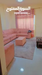  1 للإيجار الشهري شقة غرفة و صالة مفروشة بالكامل في عجمان منطقة الجرف