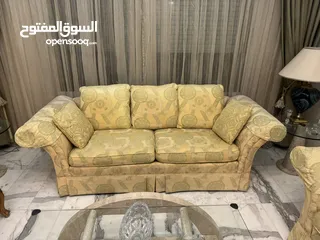  2 طقم كنب صالون ضيوف 7 مقاعد