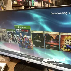  1 اكسبوكس 360 مهكر مع ايدتين 130 لعبه