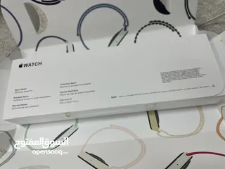  11 -Apple Watch series 9, 45mm, Midnight Aluminium Case, GPS -Band Sport M/L -USB- C Charging Cable