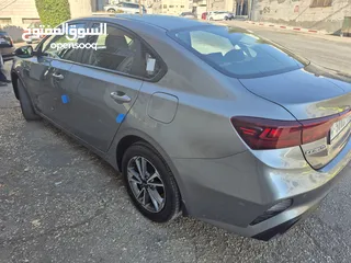 15 كيا سيراتو 2021 دهان الشركة الأصلي السيارة بحالة الشركة داخلية بوضع ممتاز جدا