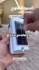  10 كشاف على الطاقه الشمسيه على شكل كاميرا مع حساس حركه وريموت ضوء اضائه