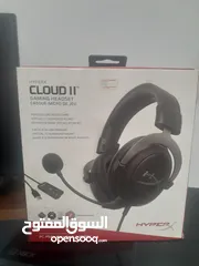  10 سماعة كلاود 2 بحالة ممتازة , يد تحكم xbox , هاردسك خارجي, مراوح تبريد