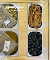  7 ديكور أثاث محل تاجر مكسرات نابلس