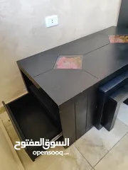  8 طاولة تلفزيون وطاولة وسط