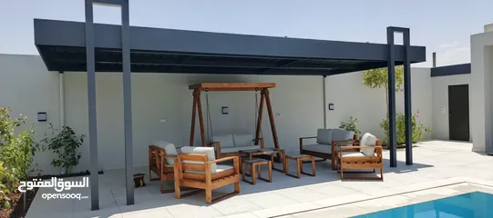 2 اثاث للحدائق والمزارع والجلسات الخارجيه