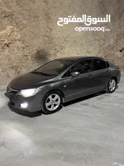  4 هوندا سيفيك 2008 للبيع او للبدل حسب النوع  والدفع فقططط كااااااااش