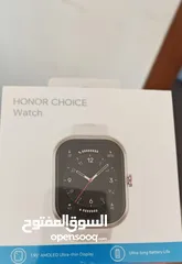  1 ساعة أونور  honor choice لون أبيض الذكية بسعر رائع