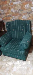  2 طقم صالون 8مقاعد خشب زان