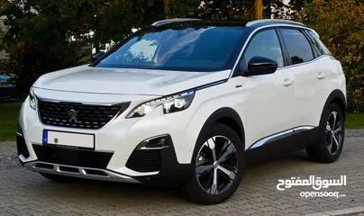  1 للبيع او البدل وامكانية التقسيط ومراعاة على الكاش بيجو 3008 gt line 2000cc 2020