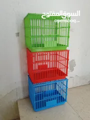  1 ثلاث قفاص للبيع موجودات في عمان