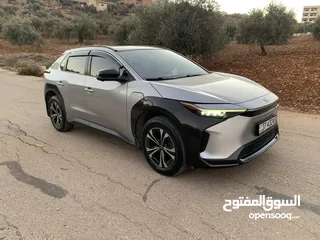 6 تويوتا bz4x 2022 برو فل الفل استخدام الأردن عداد 28 الف كيلو بحاله الوكاله
