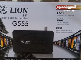  2 رسيفر ليون للبيع ب حاله جيده جداً