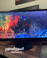  2 شاشة AOC E2251SW 21.5-inch full hd 60Hz
