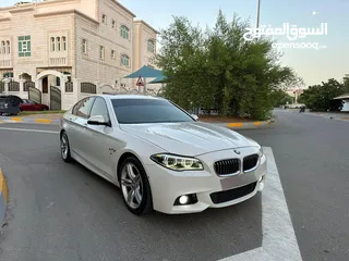  12 للبيع BMW 528 الموتر خليجي ((كيت M كااامل وكالة ))  موديل 2015