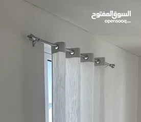  1 Curtain rods