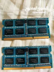 2 رام لابتوب ddr3 حجم 8جيجا ram دي دي ار 3