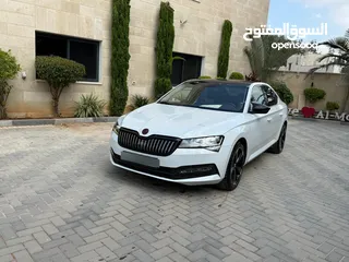  1 سكودا سوبيرب ترخيص 2020  محرك 2000 ديزل 190 حصان