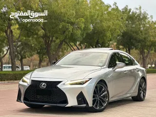  3 لكزس IS350F نظيييف جدا قاطع 4600 كم فقط