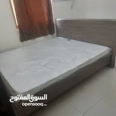  1 King size bed,  sofa, study table