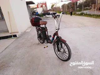  6 دراجتين كهربا للبيع