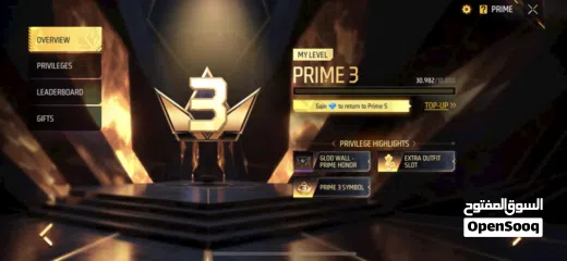  3 Free fire acc for sale-حساب فري فاير  للبيع ((يلي حاب يستفسر يشوف الوصف))