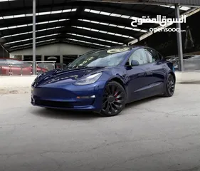  1 Tesla Performance مميزة جدا فحص كامل