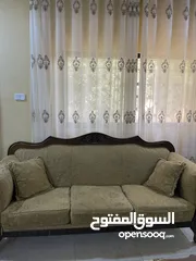  5 طقم كنبابات خشب ثقيل