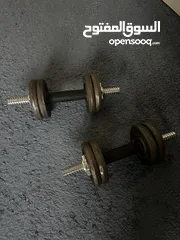  1 دمبلز حديد 10 كيلو dumbbells