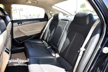  12 عرض لمدة اسبوع هونداي سوناتا بنزين بحالة الوكالة Hyundai Sonata 2018