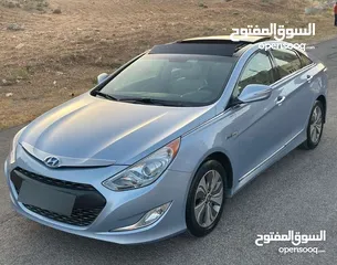  1 هيونداي سوناتا 2015 وارد الوكالة مالك اول بحال الشركة اعلى صنف ممشى قليل 7 جيد