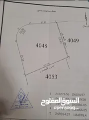  2 قطعة ارض للبيع خلف مستشفى الأمير فيصل ضاحيه القدس على شارعين كافة الخدمات