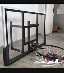  1 بورد سله اكريليك تعليق بالحائط مع رنغ قوي ومتين يوجد خدمة توصيل لجميع المحافظات بأفضل الأسعار
