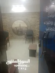 7 مكتب اداري مفروش للايجار 34م بجوار الحصري