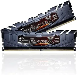  7 G.SKILL Flare X Series DDR4 RAM 16GB (2x8GB)