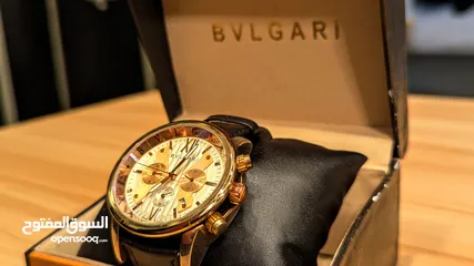  1 ساعة bvlgari الفاخرة . بولغاري