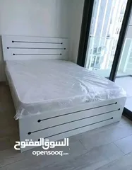  2 brand New bed frame with mattress available