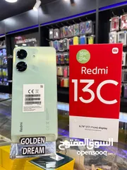  4 مشغل ايام شاومي 13C رام  16 جيجا 128 و 256 أغراضة والكرتونه الأصلية متوفر توصيل