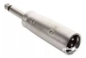  12 جكات مونو /XLR /AUX /RCA
