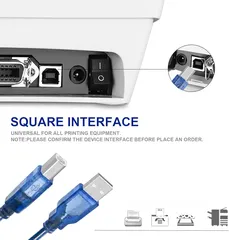  4 سلك طابعة USB 1.5 متر