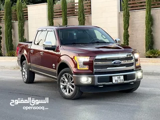  1 f150 KING RANCH   جديدة بمعنى الكلمة بدون اي حادث