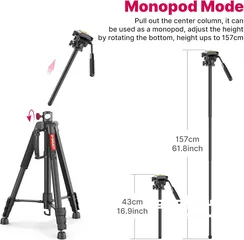  5 Ulanzi VT-02 Tripod