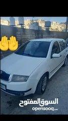 2 سكودا فابيا موديل 2002  اصل عمومي مستعمل السيارة بحاله ممتازه وبسعر حرق