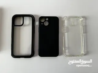  4 Green iPhone 13 mini + cases
